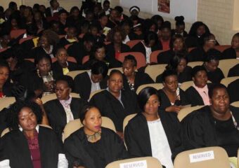ECD Practitioners in an ECD NQF LEVEL 4 Graduation Ceremony
